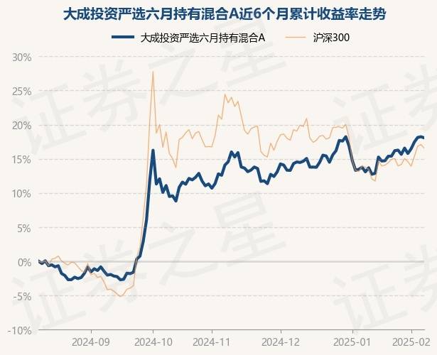 2月11日基金净值：大成投资严选六月持有混合A最新净值1281跌014%(图1)