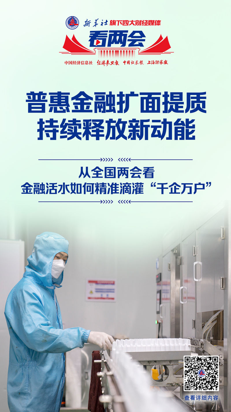 新华社旗下四大财经媒体看两会·聚焦金融“五篇大文章”(图3)